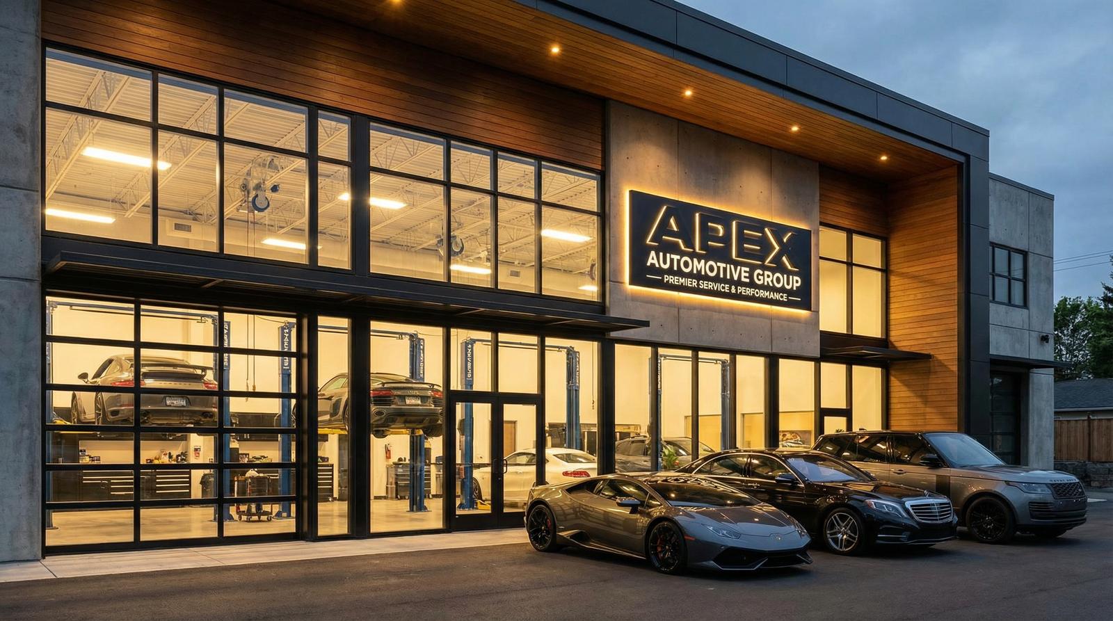 猎奇修车改装公司门店